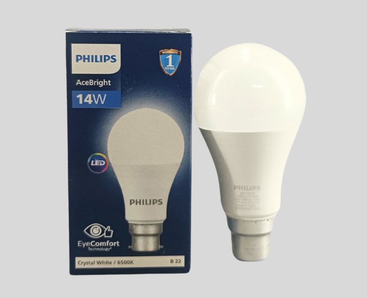 Philips LED Bulb B22 14Watts White Light-1